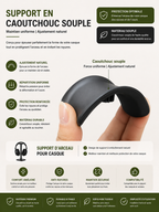 Support Casque Premium – Stable, Élégant & Gain de Place