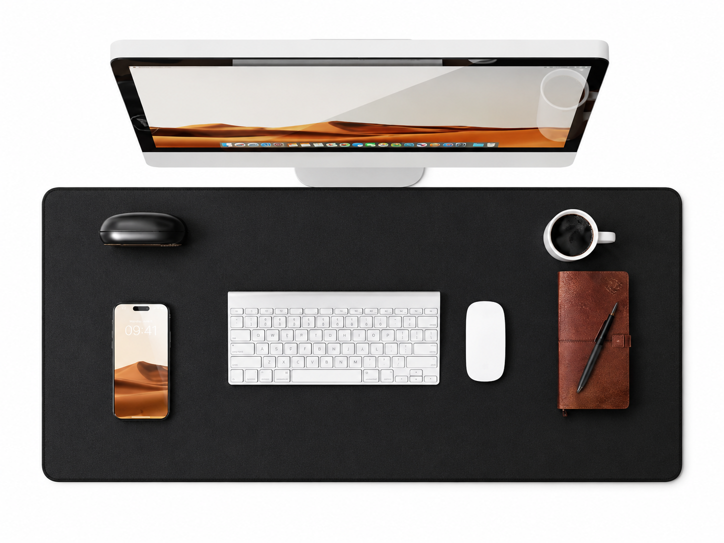 Tapis de Bureau Premium 90 × 43 cm – Antidérapant & Imperméable