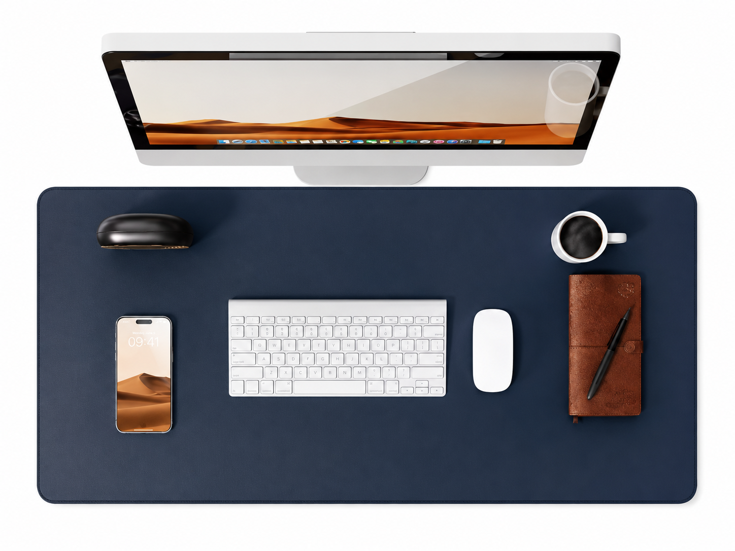 Tapis de Bureau Premium 90 × 43 cm – Antidérapant & Imperméable