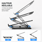 Support Ordinateur Portable Réglable