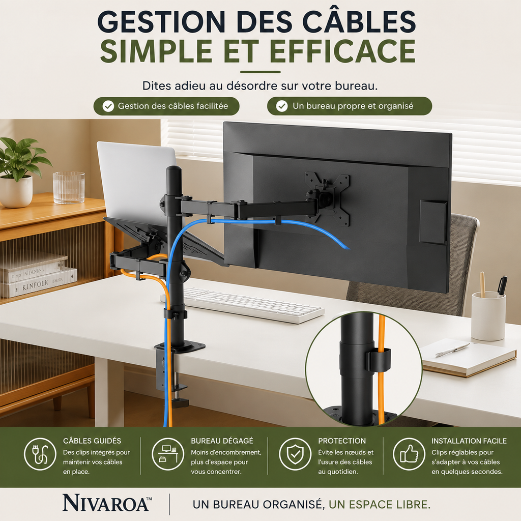 Organiseur de Bureau | Nivaroa™