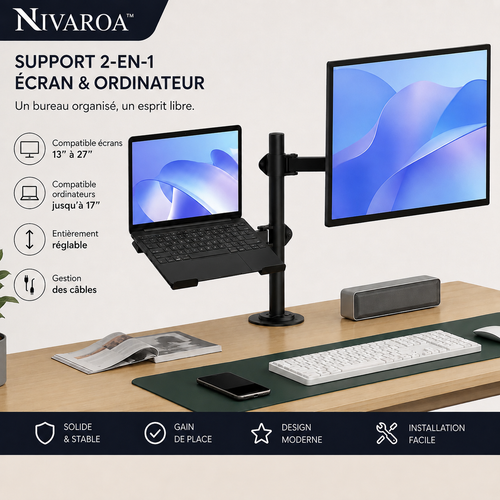 Organiseur de Bureau | Nivaroa™